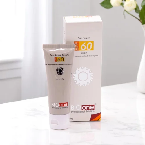 BIO ONE SPF 60 Sunscreen with box