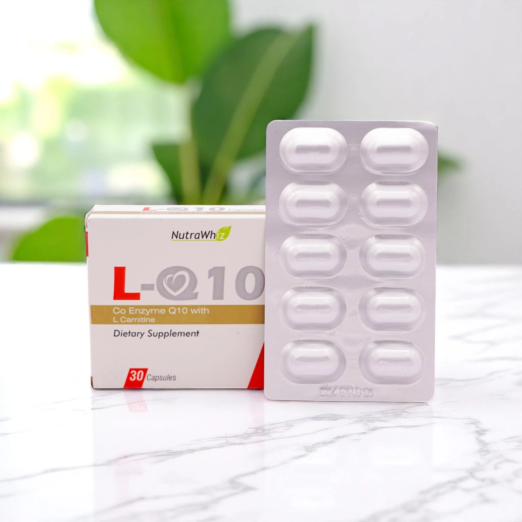 NutraWhiz L-Q 30 Capsule with box