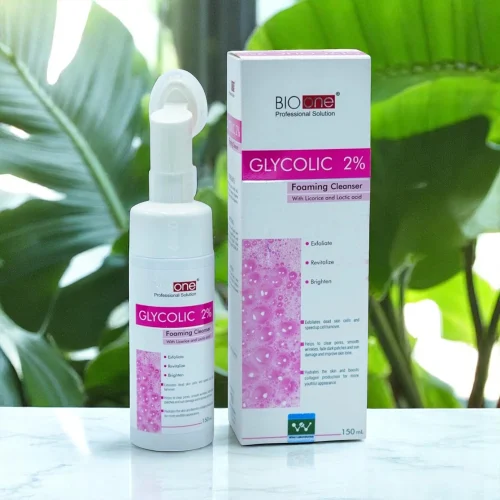 BIO ONE GLYCOLIC 2% FOAMING CLEANSER
