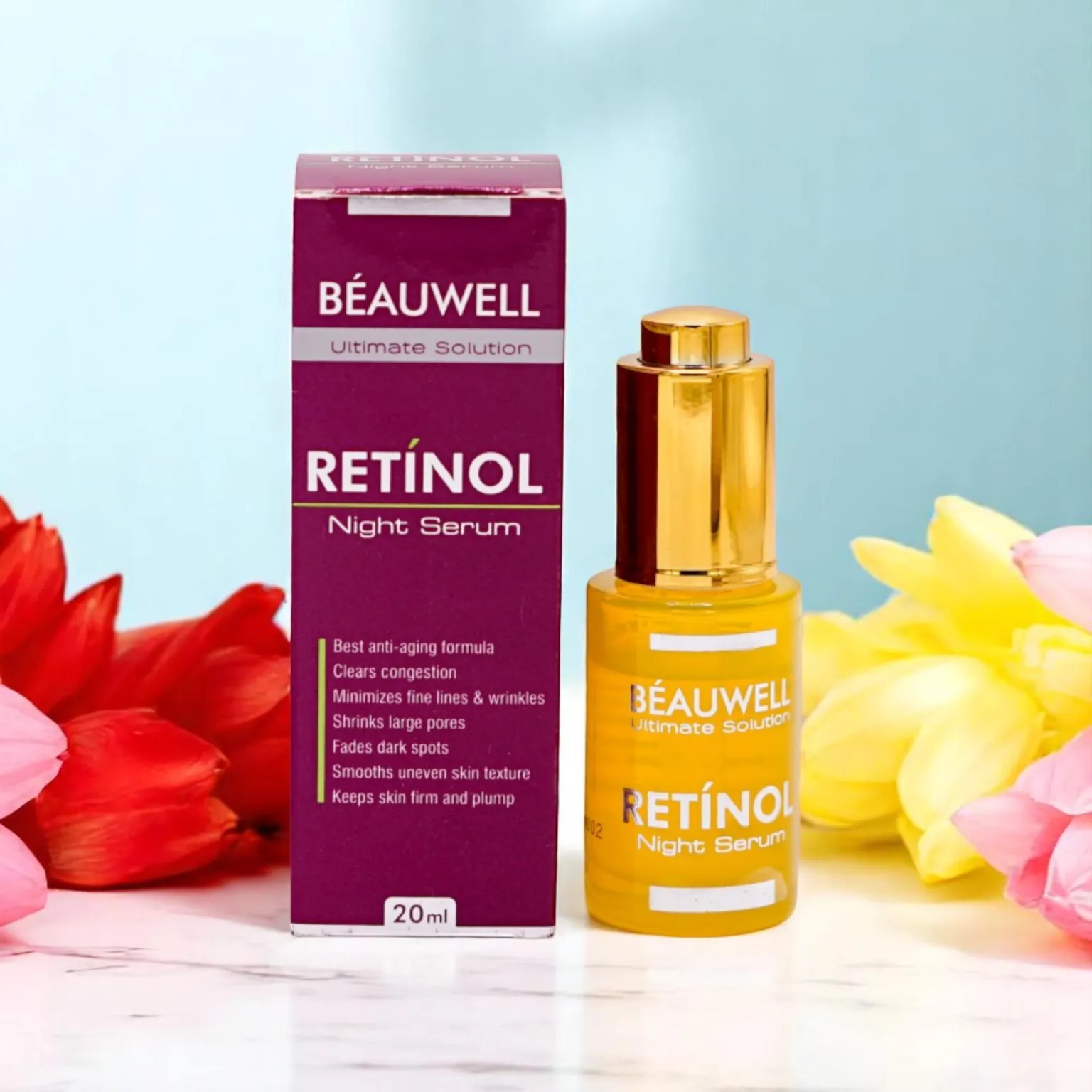 BEAUWELL RETINOL NIGHT SERUM - Image 2
