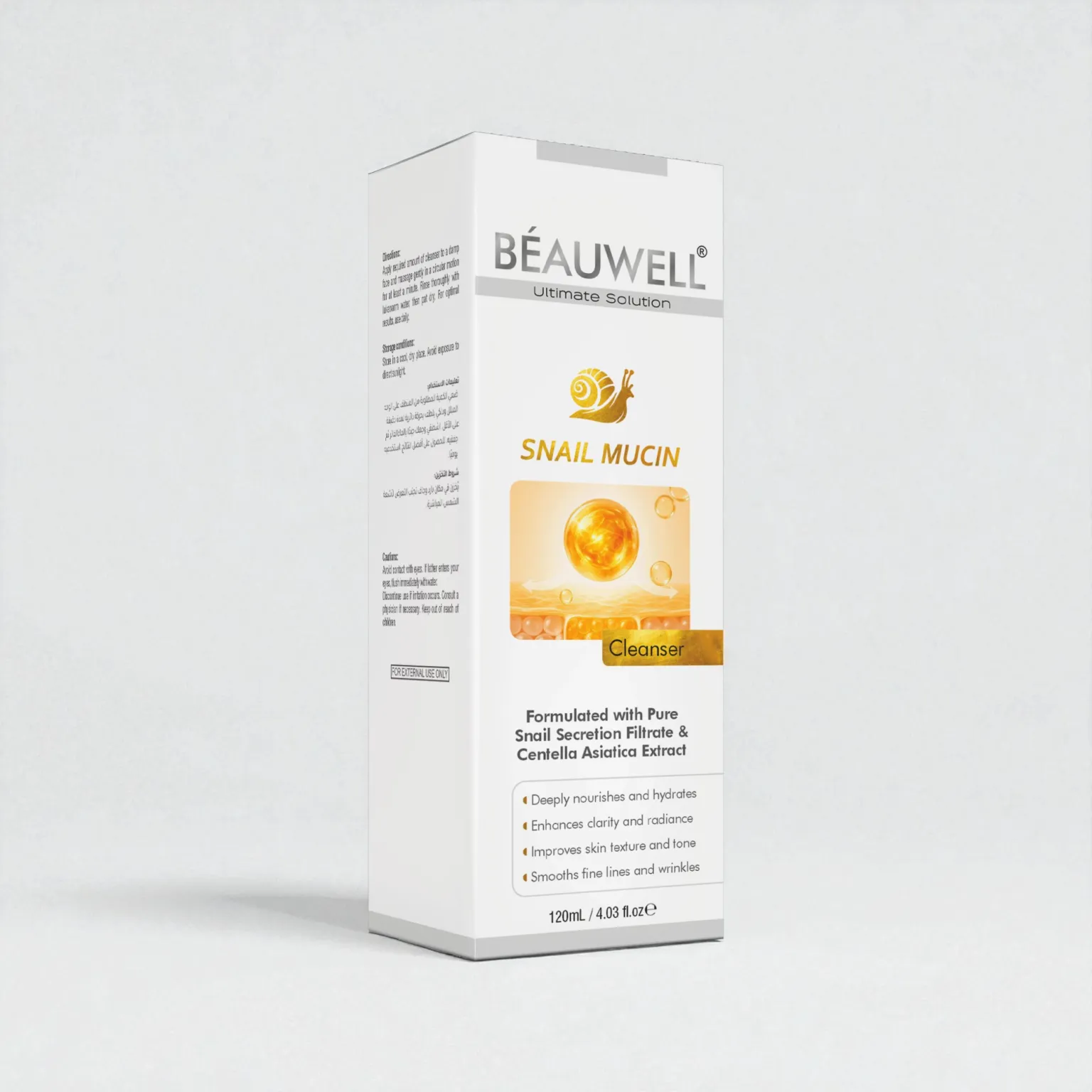 Beauwell Snail Mucin Cleanser - Image 4